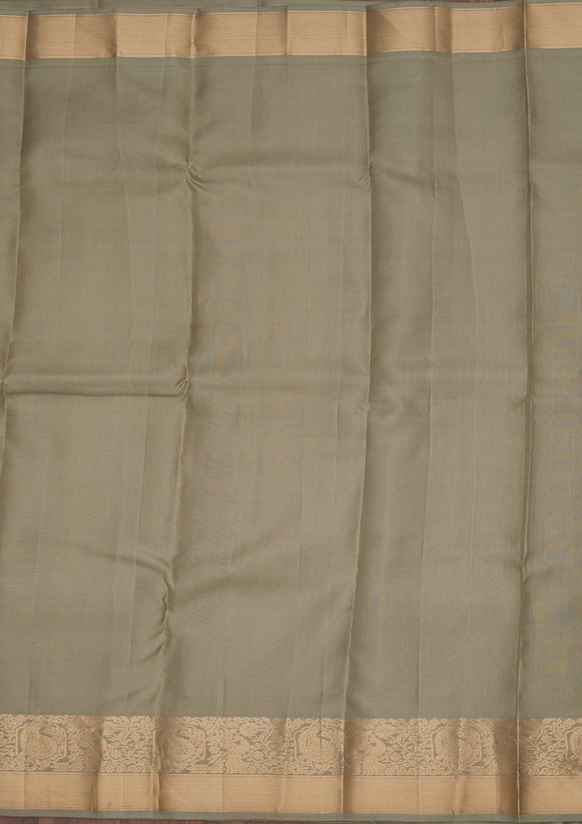 Pista Green Zariwork Pure Silk Saree