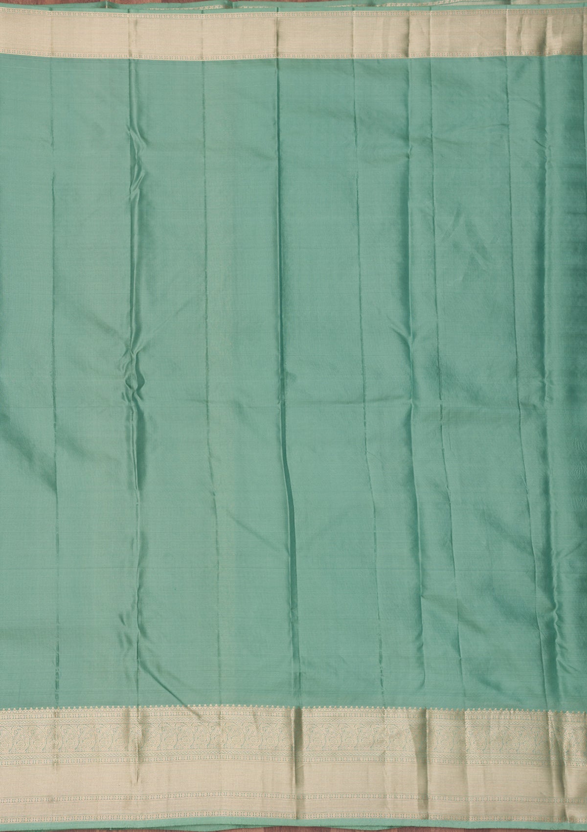 Pista Green Zariwork Pure Silk Saree-Koskii