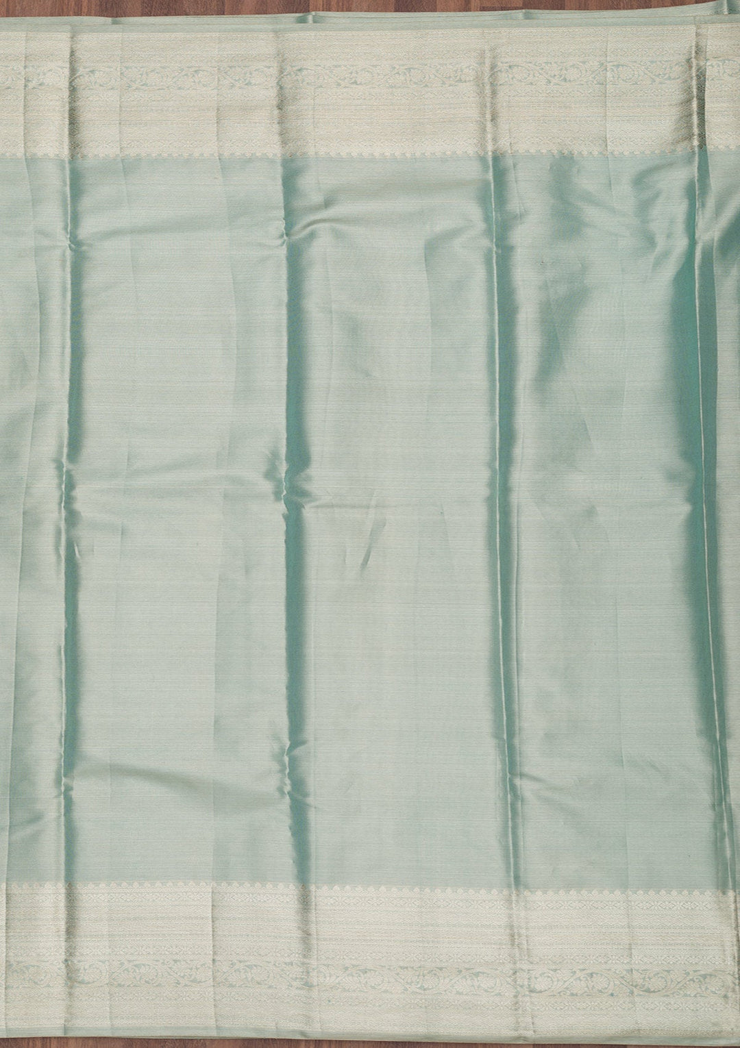 Pista Green Zariwork Pure Silk Saree-Koskii