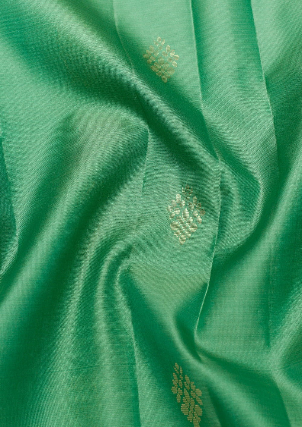 Pista Green Zariwork Pure Silk Saree-Koskii