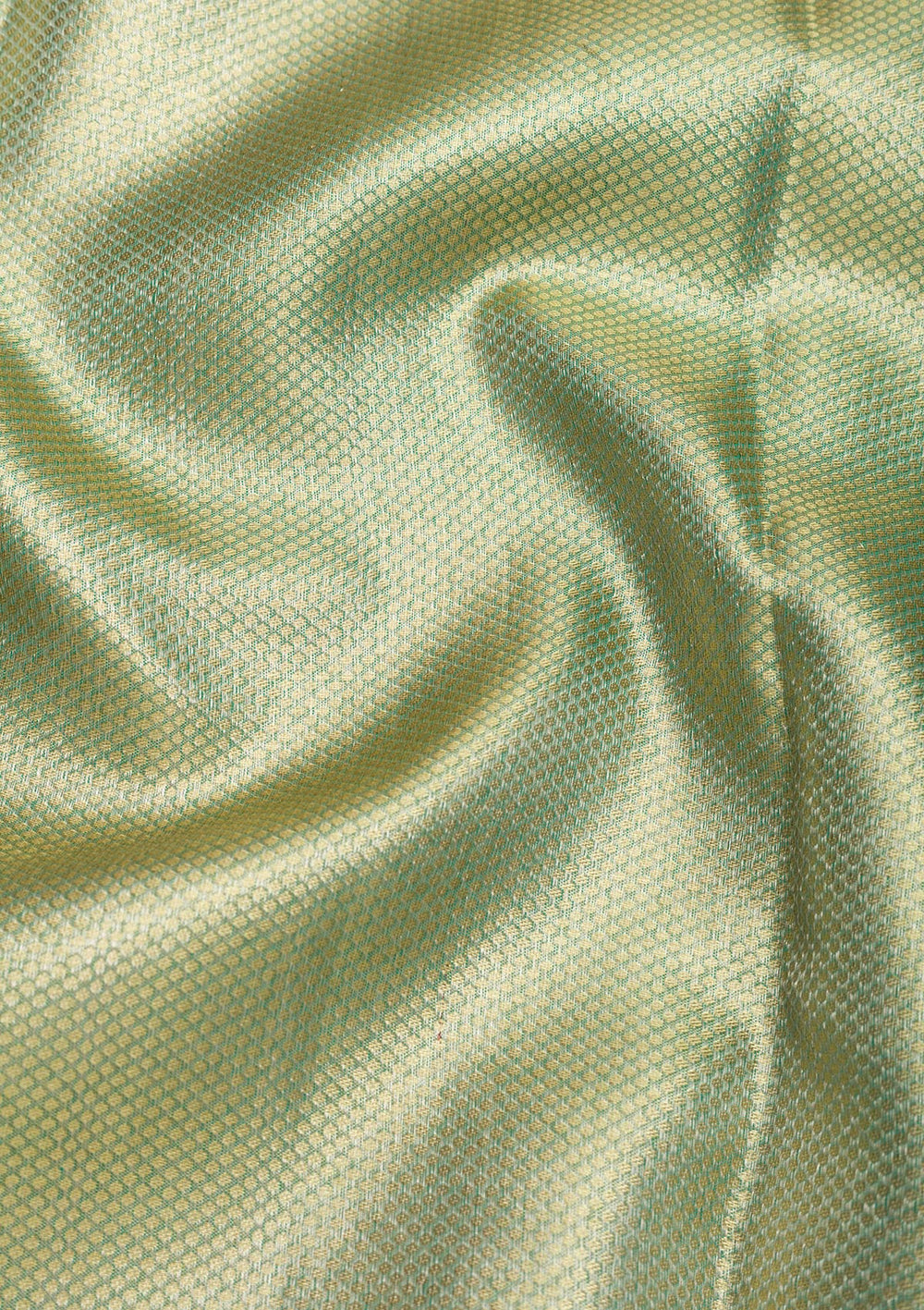 Pista Green Zariwork Pure Silk Saree-Koskii
