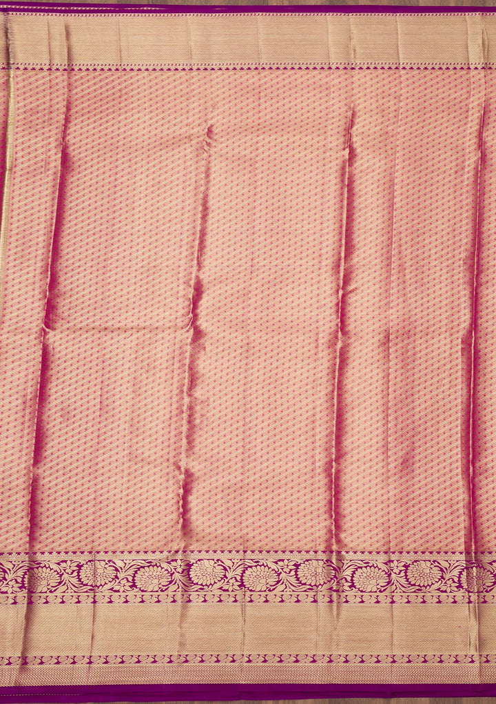 Pista Green Zariwork Pure Silk Saree-Koskii