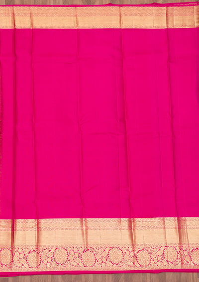 Pista Green Zariwork Pure Silk Saree-Koskii