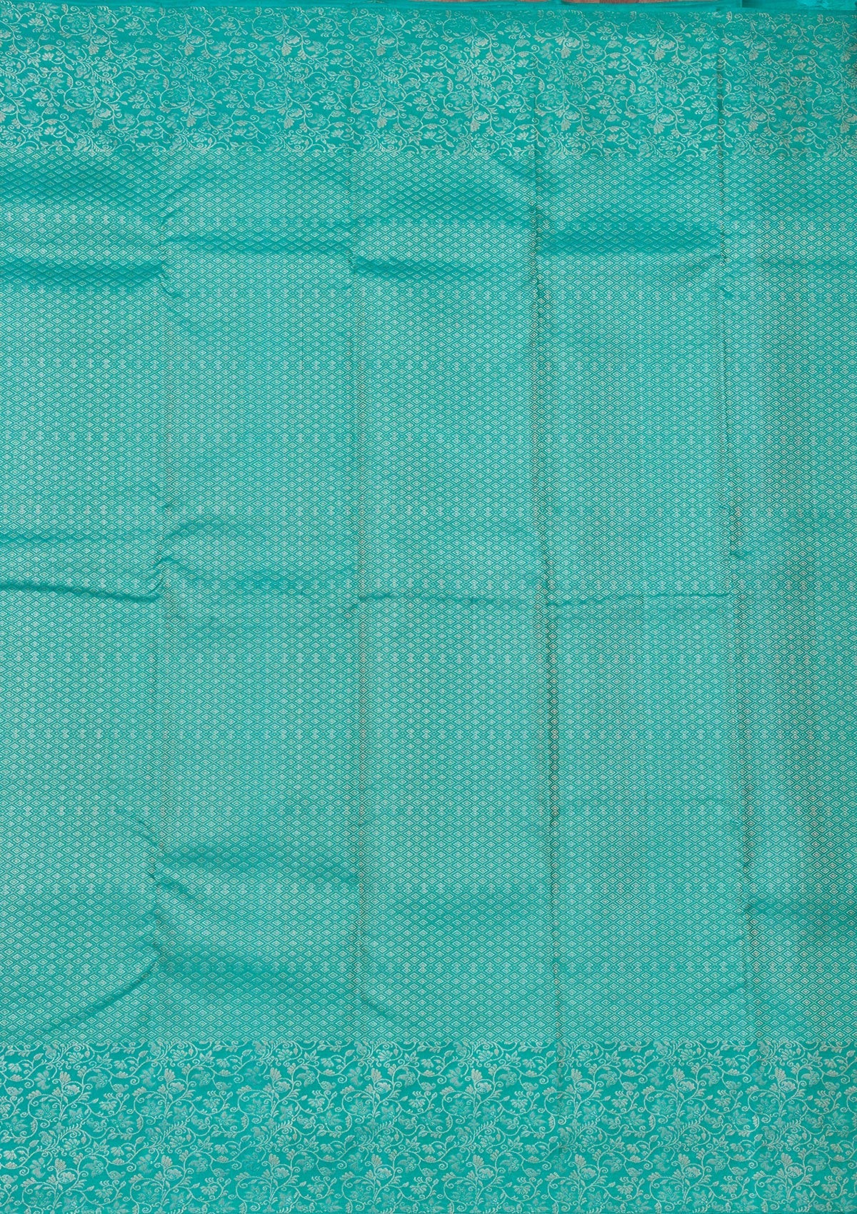 Pista Green Zariwork Pure Silk Saree-Koskii