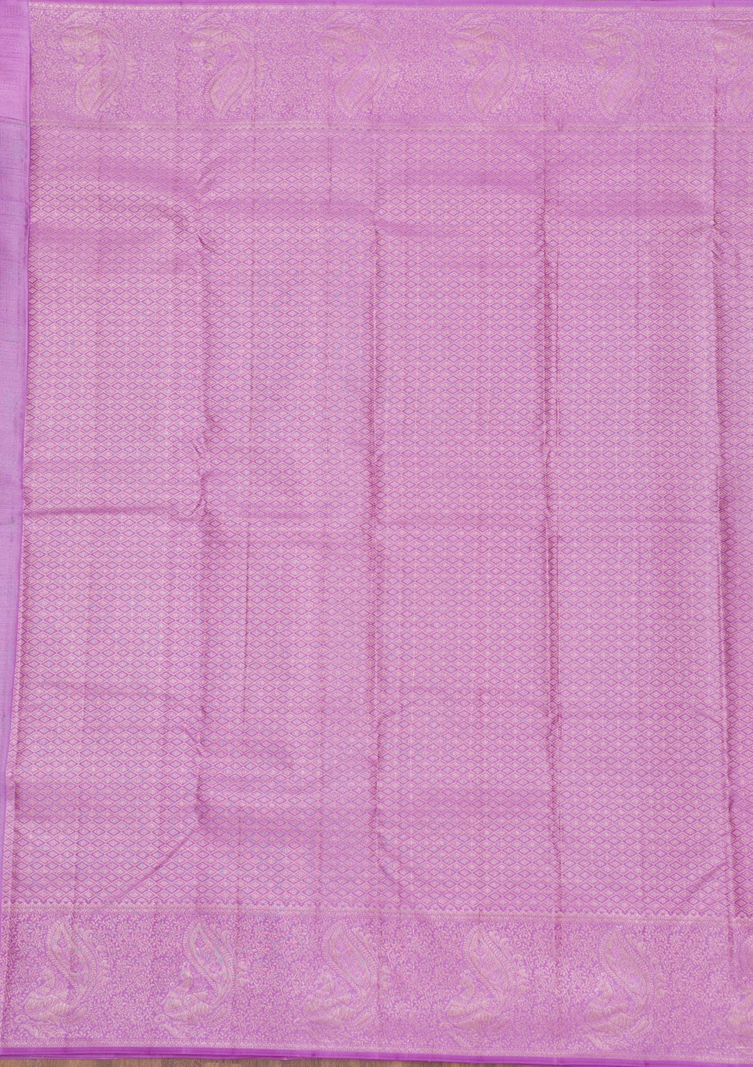 Pista Green Zariwork Pure Silk Saree-Koskii