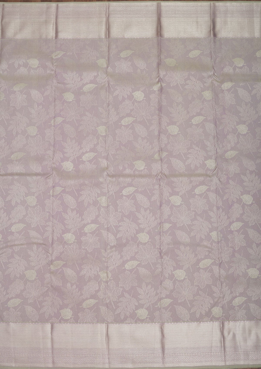 Grey Zariwork Pure Silk Saree-Koskii
