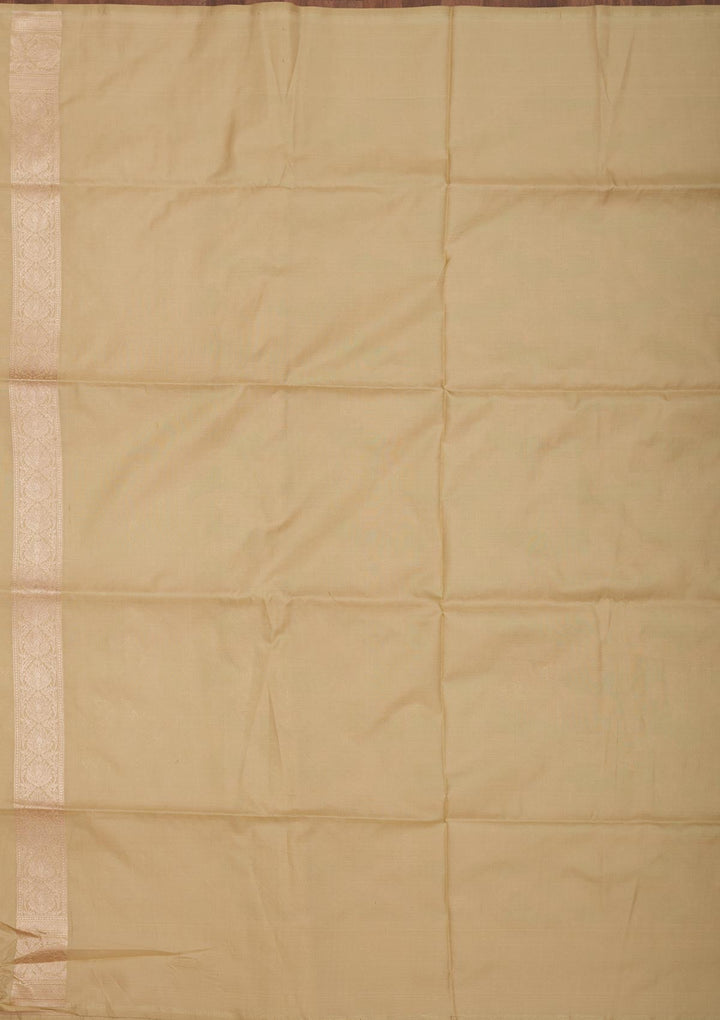 Pista Green Zariwork Pure Silk Saree-Koskii