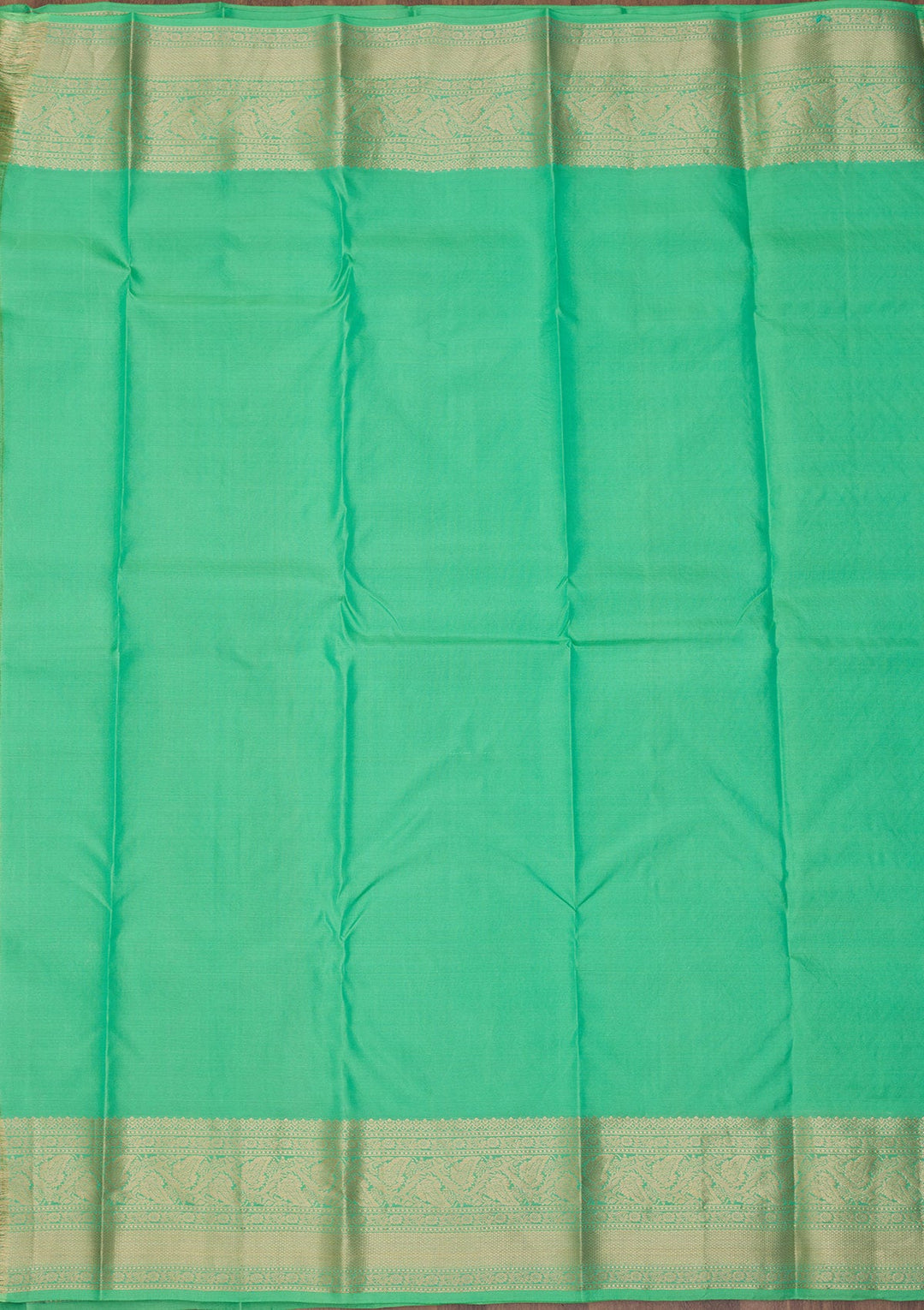 Pista Green Zariwork Pure Silk Saree