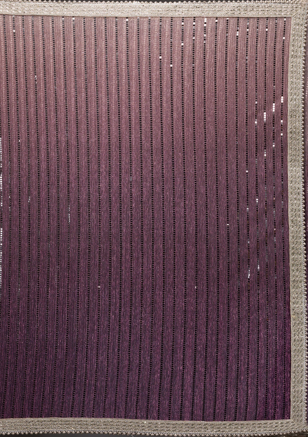 Purple Sequins Shimmer Georgette Saree-Koskii