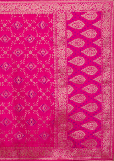 Purple Zariwork Art Silk Readymade Sharara Kameez