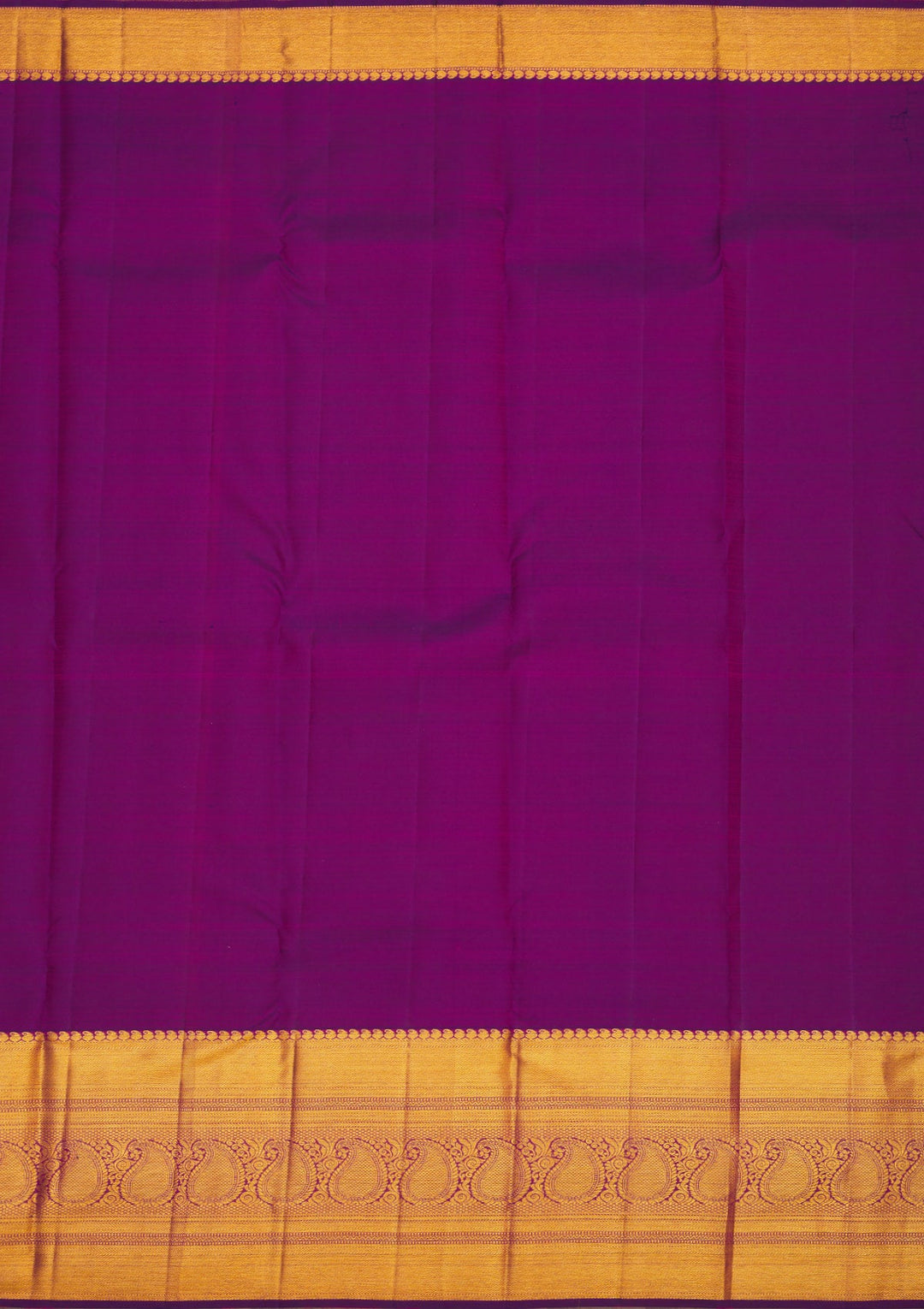 Purple Zariwork Pure Silk Saree-Koskii