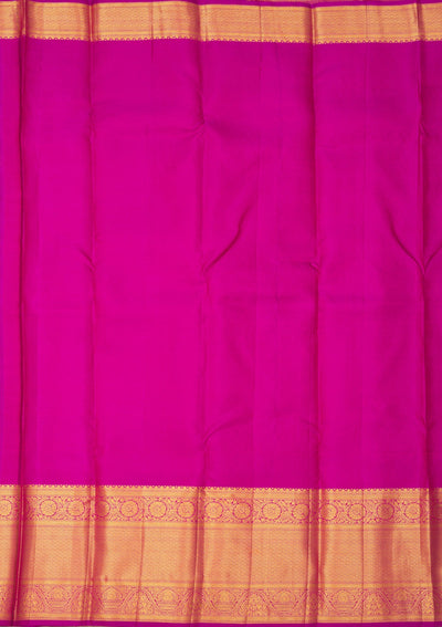 Purple Zariwork Pure Silk Saree-Koskii