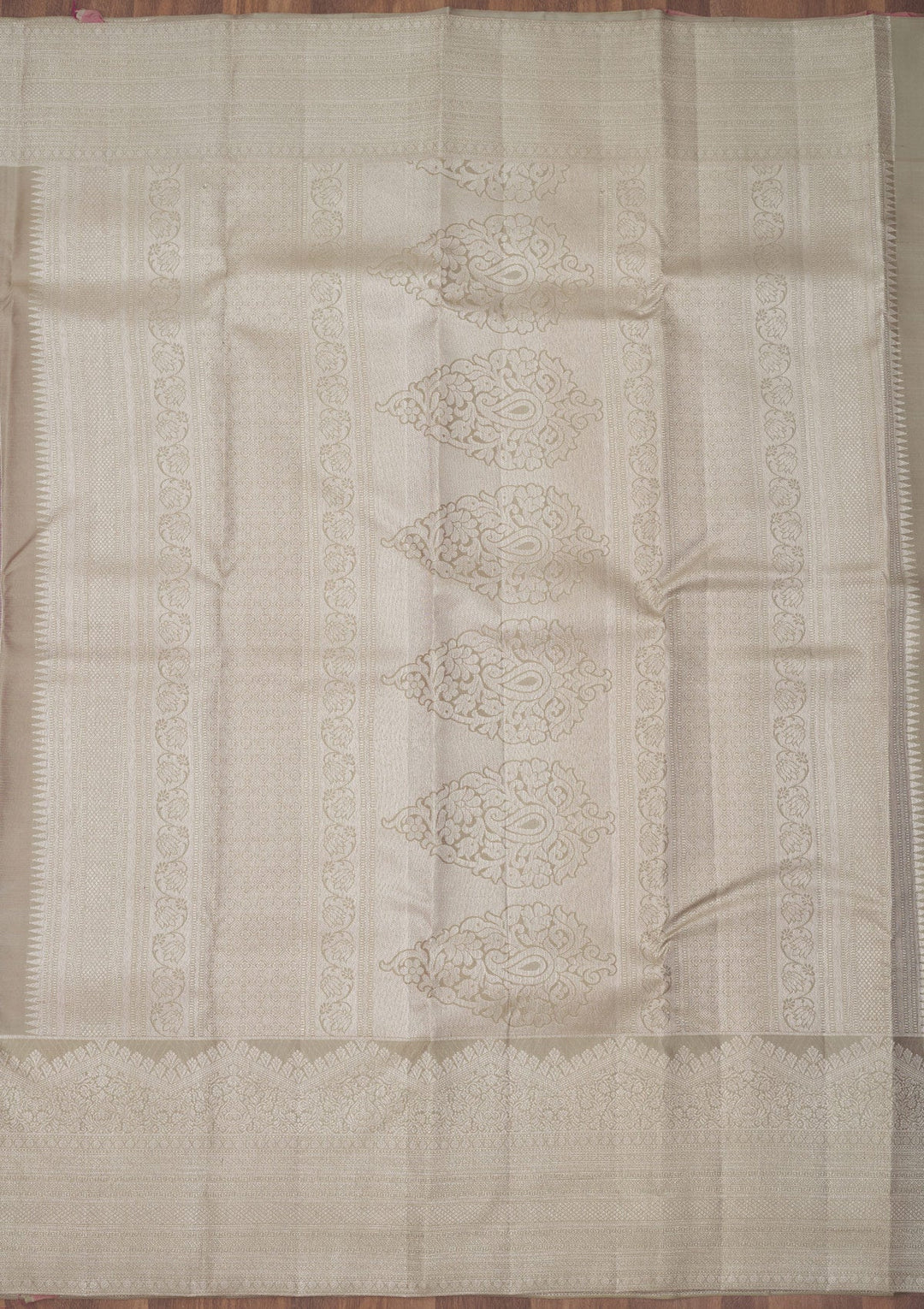 Purple Zariwork Pure Silk Saree-Koskii