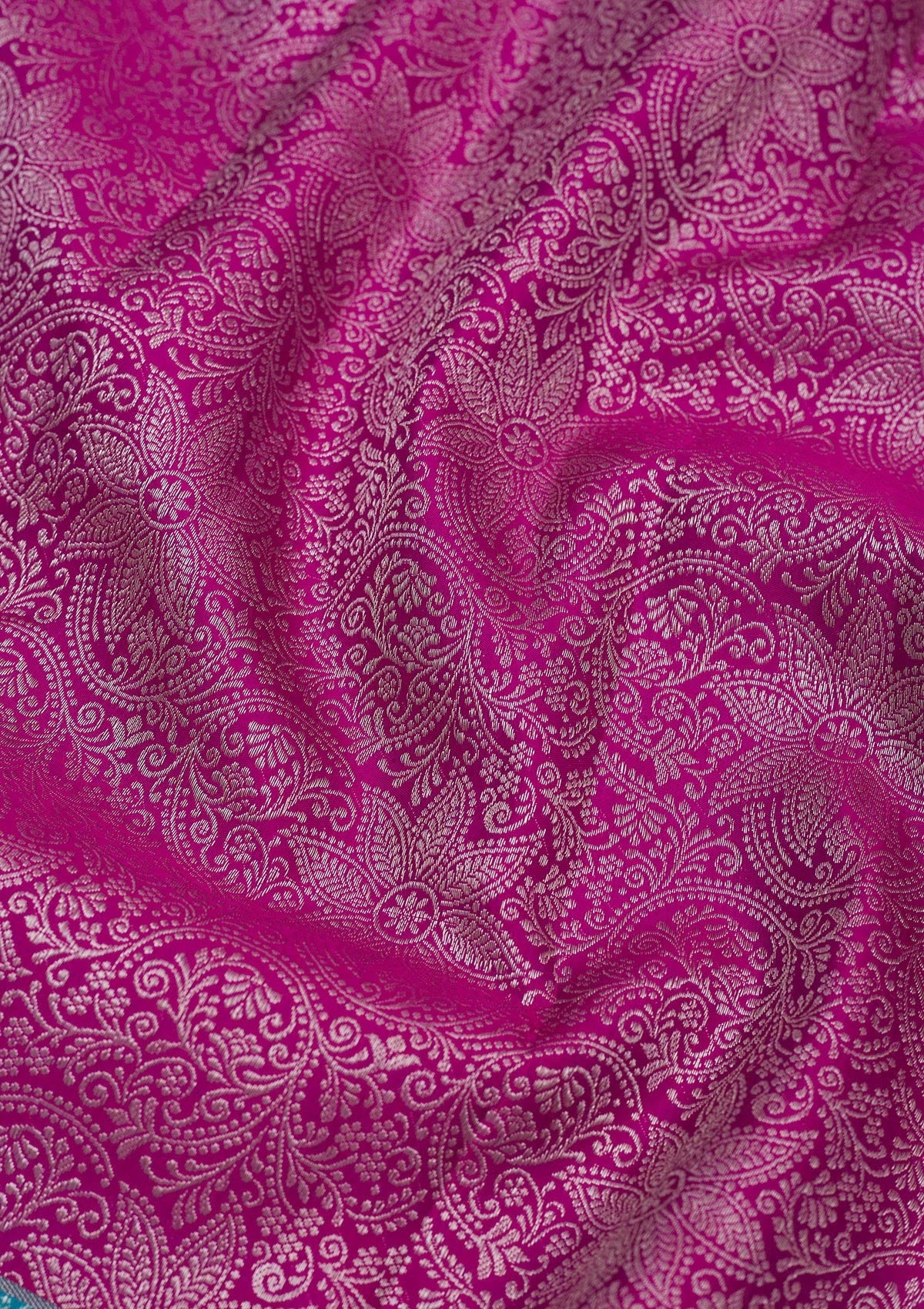 Purple Zariwork Pure Silk Saree-Koskii