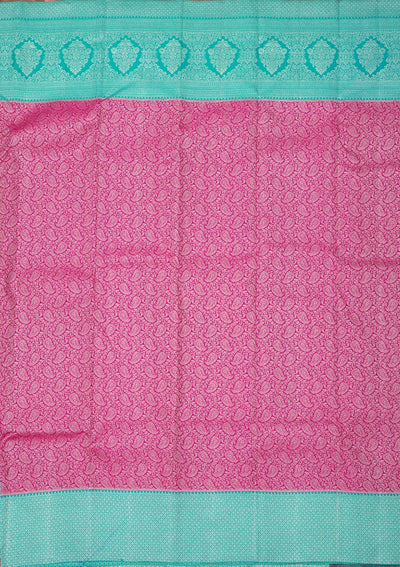 Purple Zariwork Pure Silk Saree-Koskii