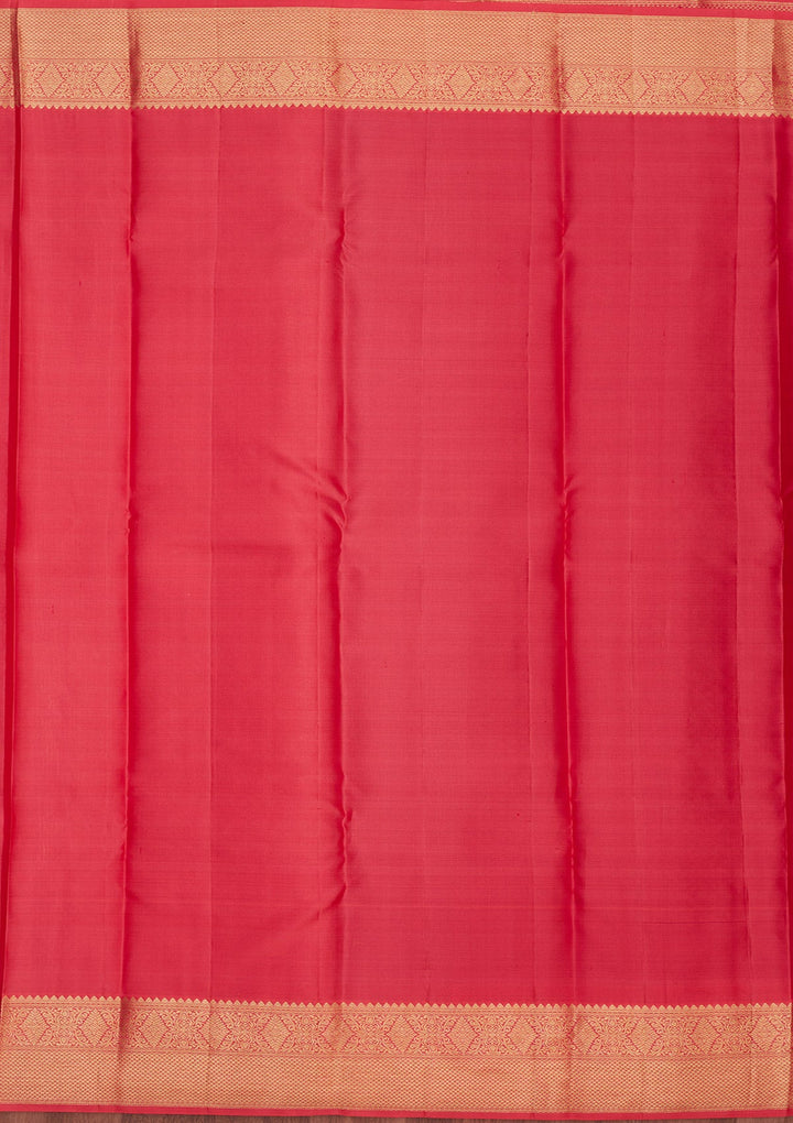 Purple Zariwork Pure Silk Saree-Koskii