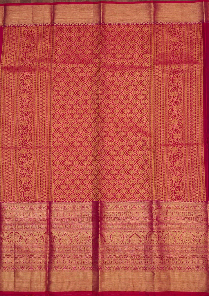 Purple Zariwork Pure Silk Saree-Koskii