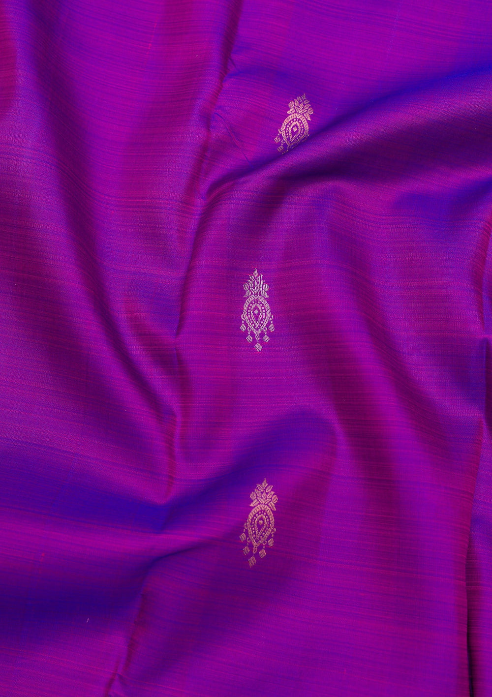 Purple Zariwork Pure Silk Saree-Koskii