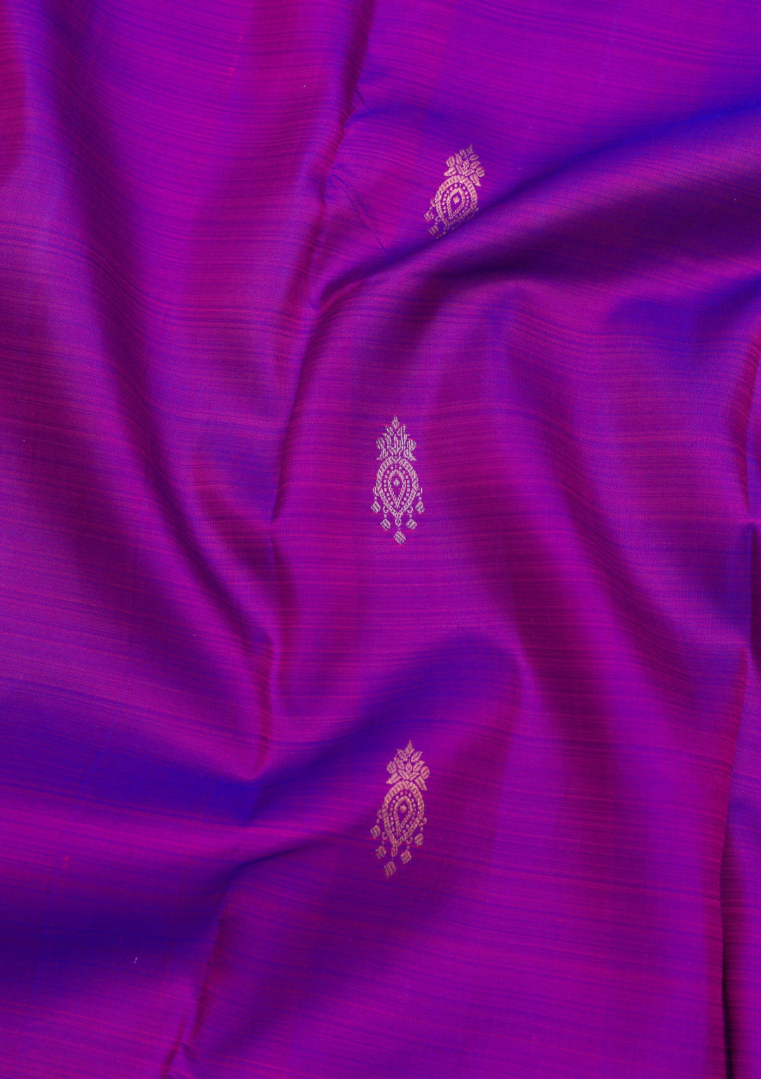 Purple Zariwork Pure Silk Saree-Koskii