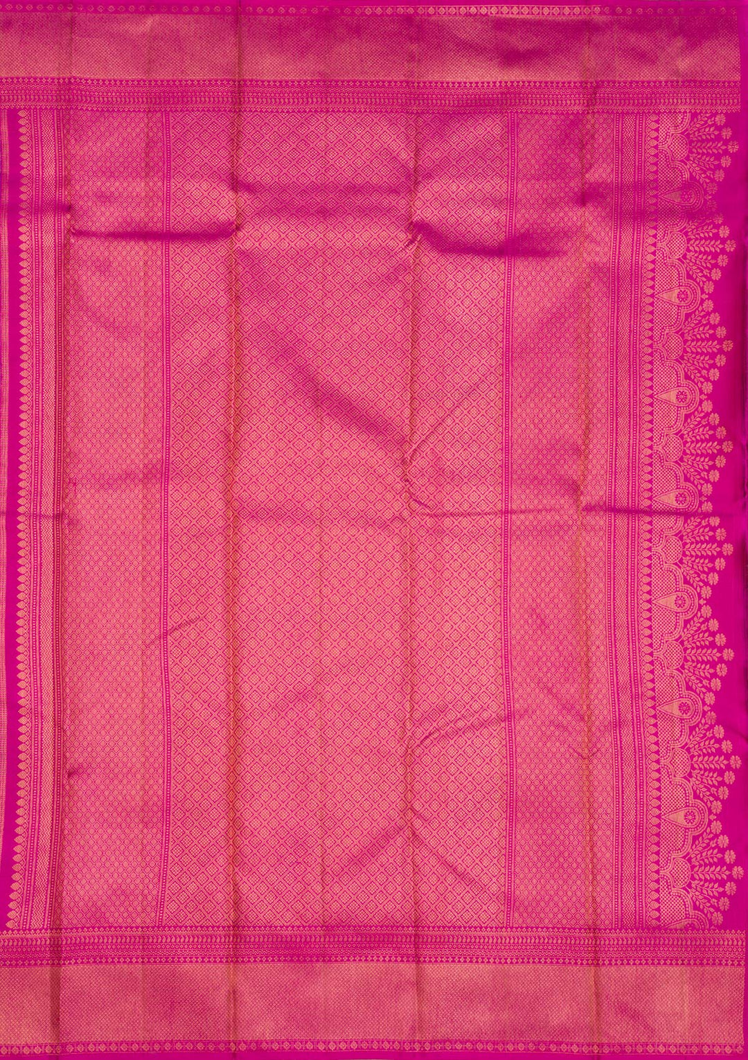 Purple Zariwork Pure Silk Saree-Koskii