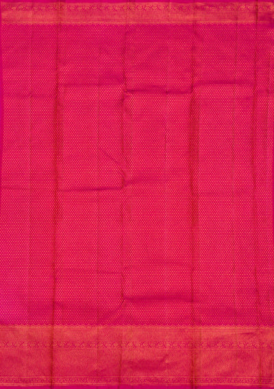 Purple Zariwork Pure Silk Saree-Koskii