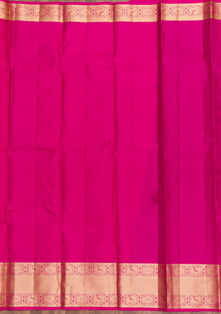 Purple Zariwork Pure Silk Saree-Koskii