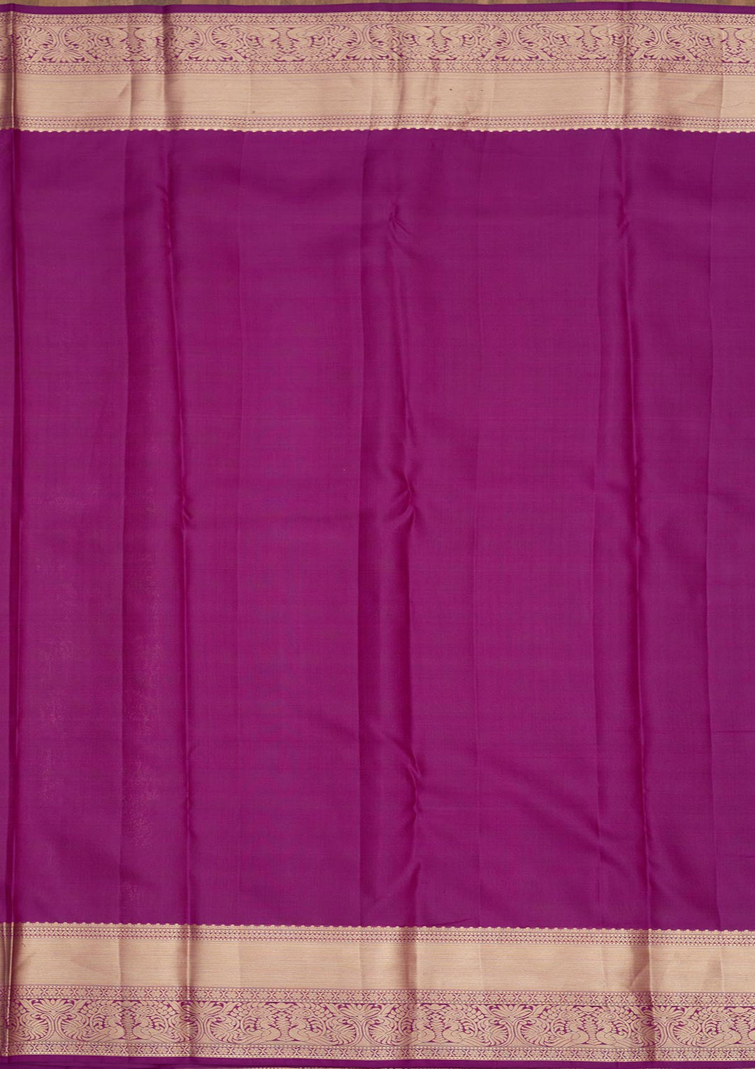 Purple Zariwork Pure Silk Saree-Koskii