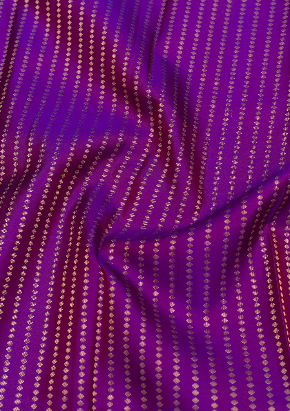 Purple Zariwork Pure Silk Saree-Koskii