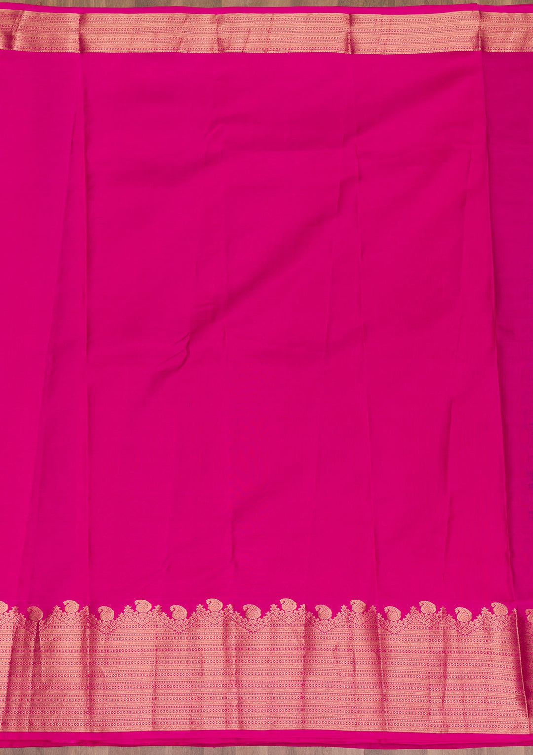 Purple Zariwork Pure Silk Saree-Koskii