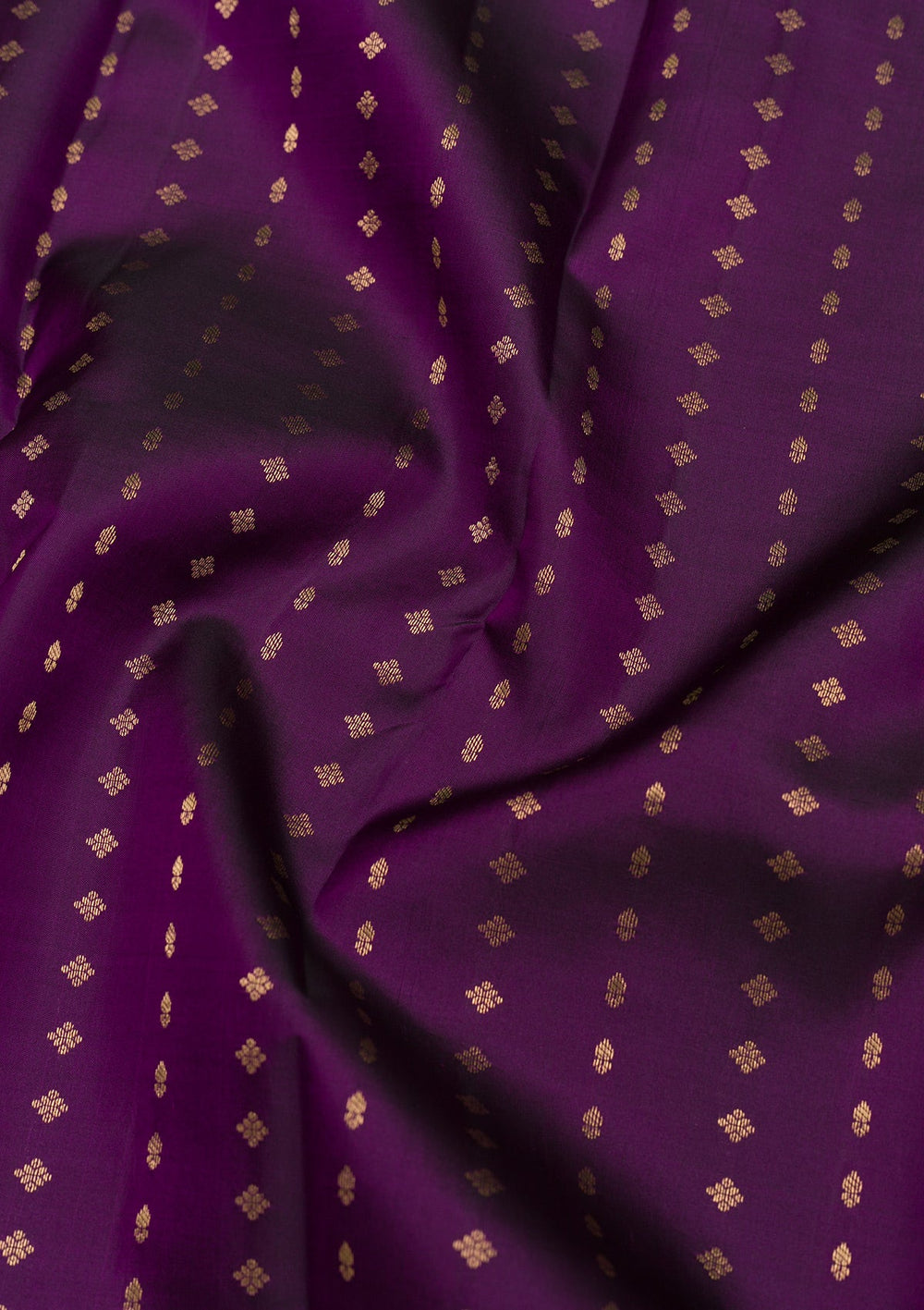 Purple Zariwork Pure Silk Saree-Koskii