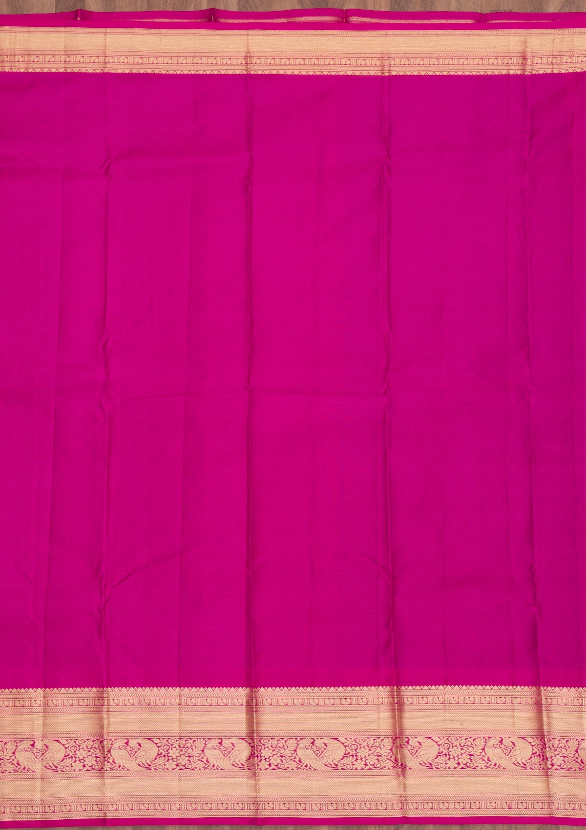 Purple Zariwork Pure Silk Saree-Koskii