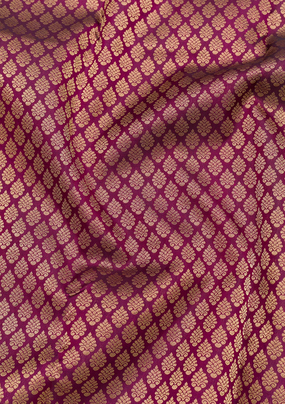 Purple Zariwork Pure Silk Saree-Koskii