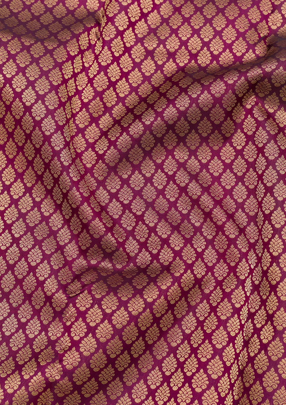 Purple Zariwork Pure Silk Saree-Koskii