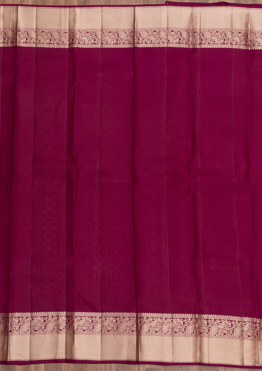 Purple Zariwork Pure Silk Saree-Koskii