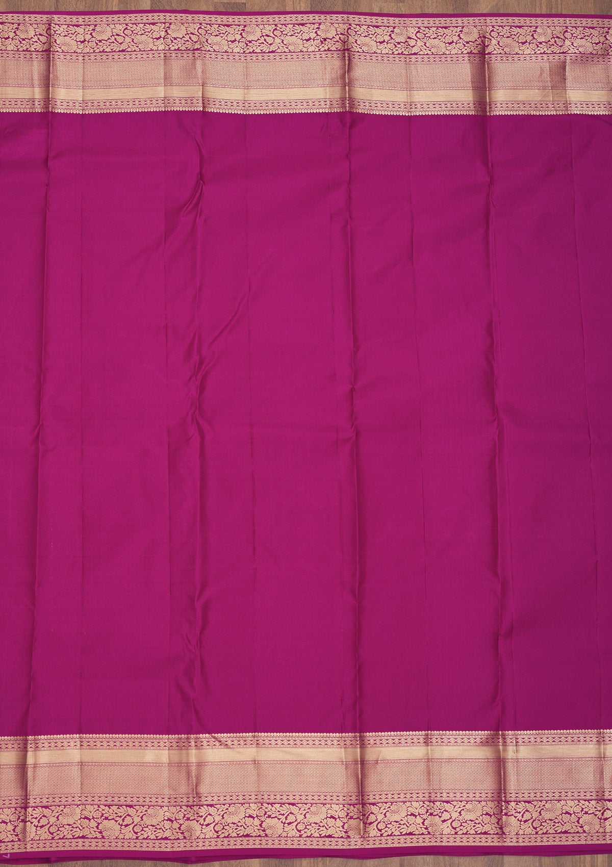 Purple Zariwork Pure Silk Saree-Koskii