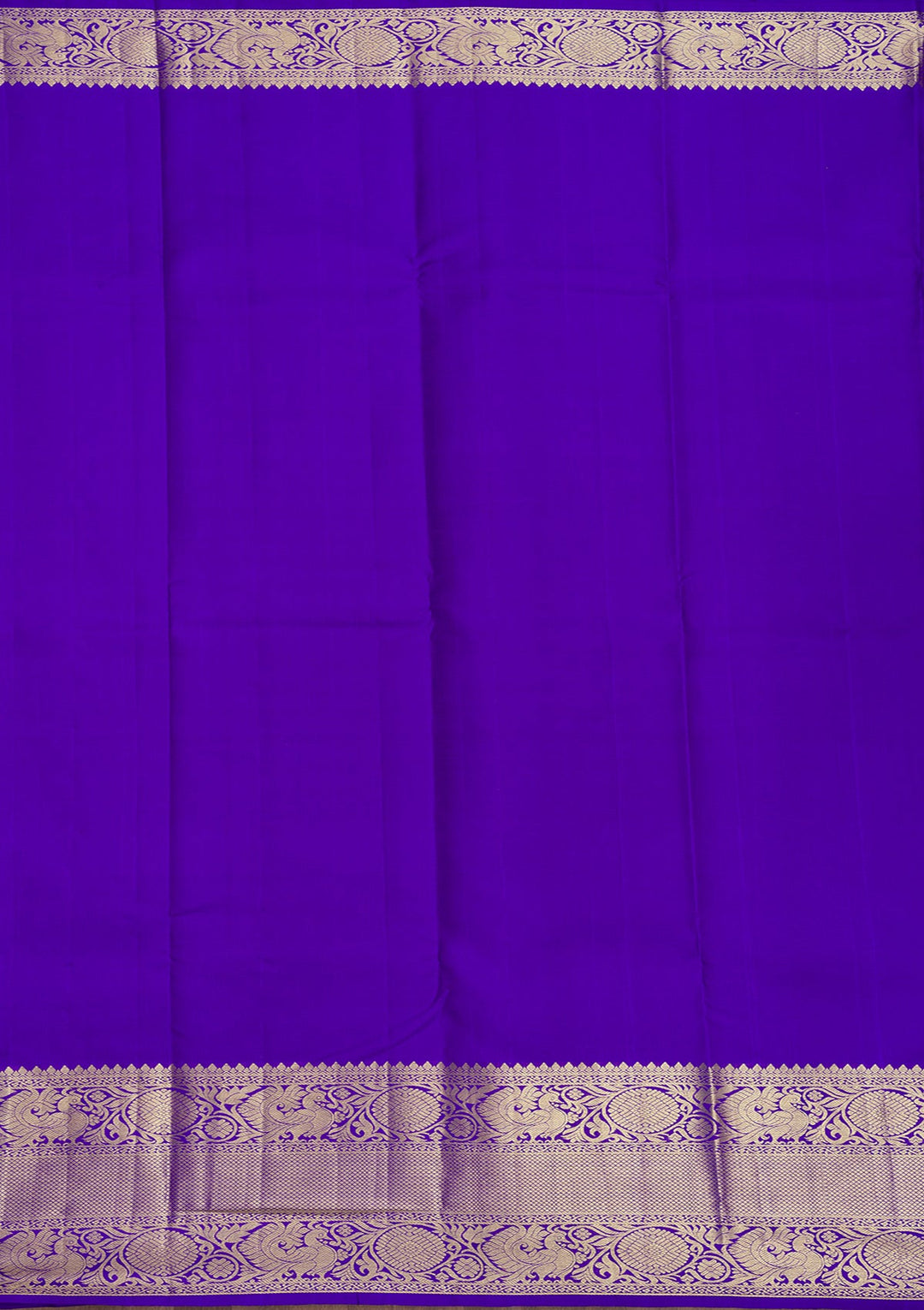 Purple Zariwork Pure Silk Saree-Koskii