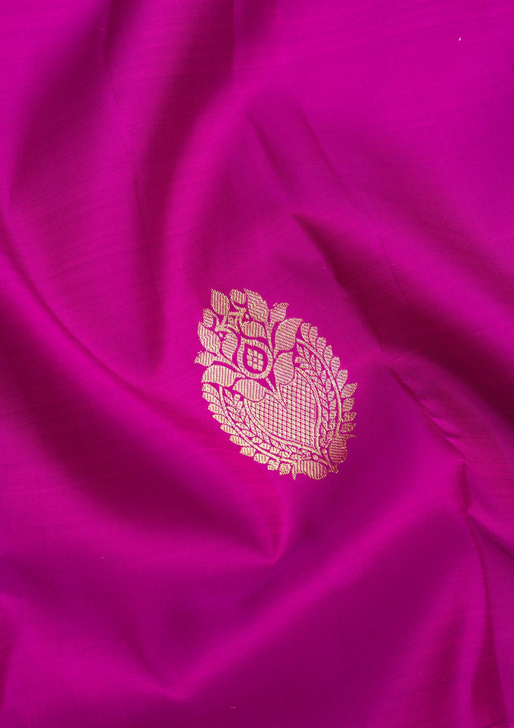 Purple Zariwork Pure Silk Saree-Koskii