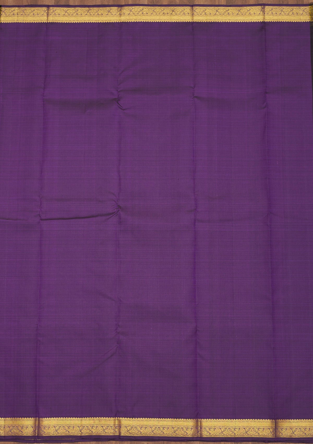 Purple Zariwork Pure Silk Saree