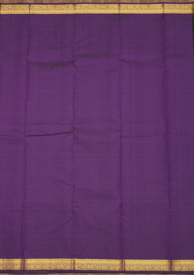 Purple Zariwork Pure Silk Saree