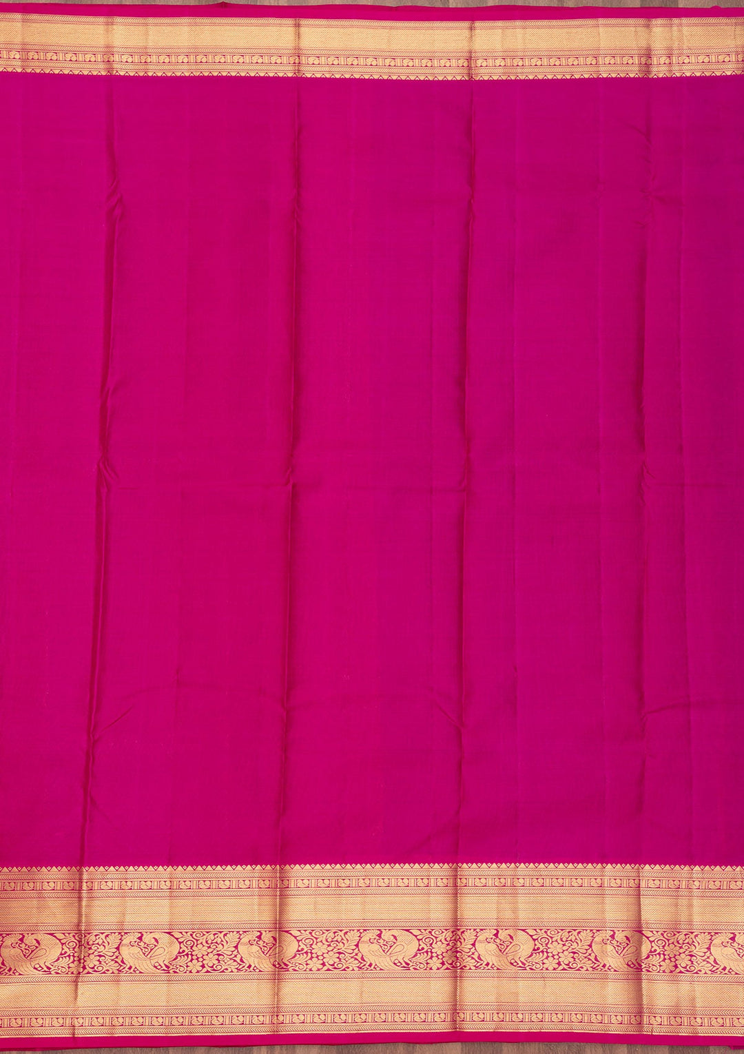Purple Zariwork Pure Silk Saree-Koskii