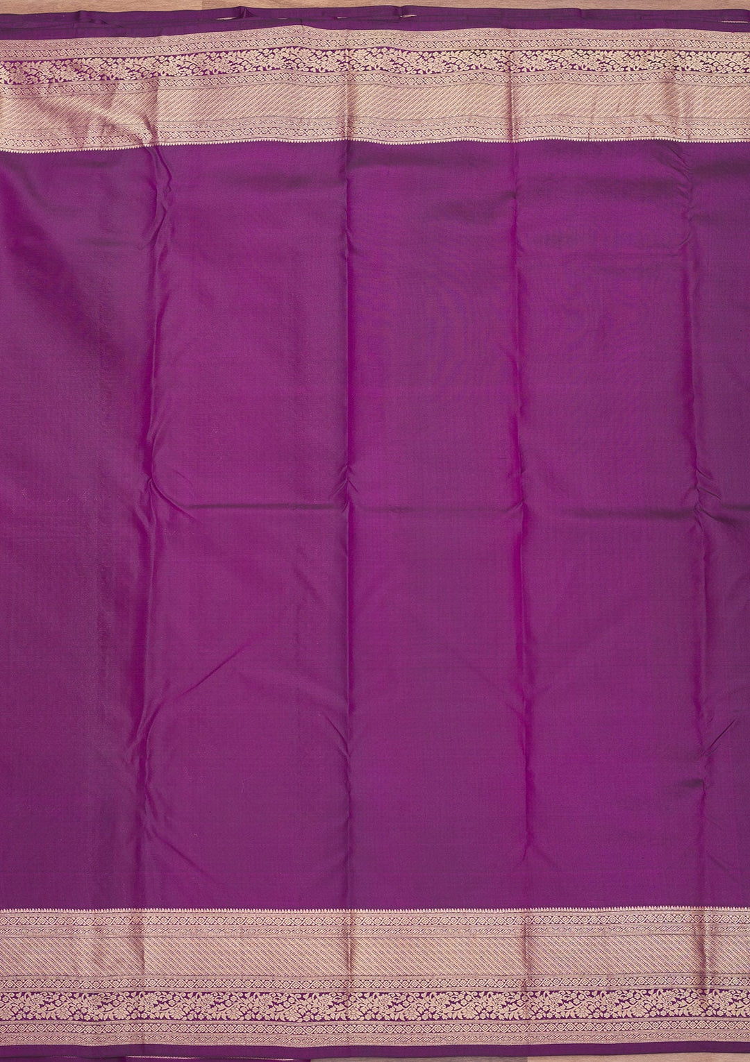 Purple Zariwork Pure Silk Saree