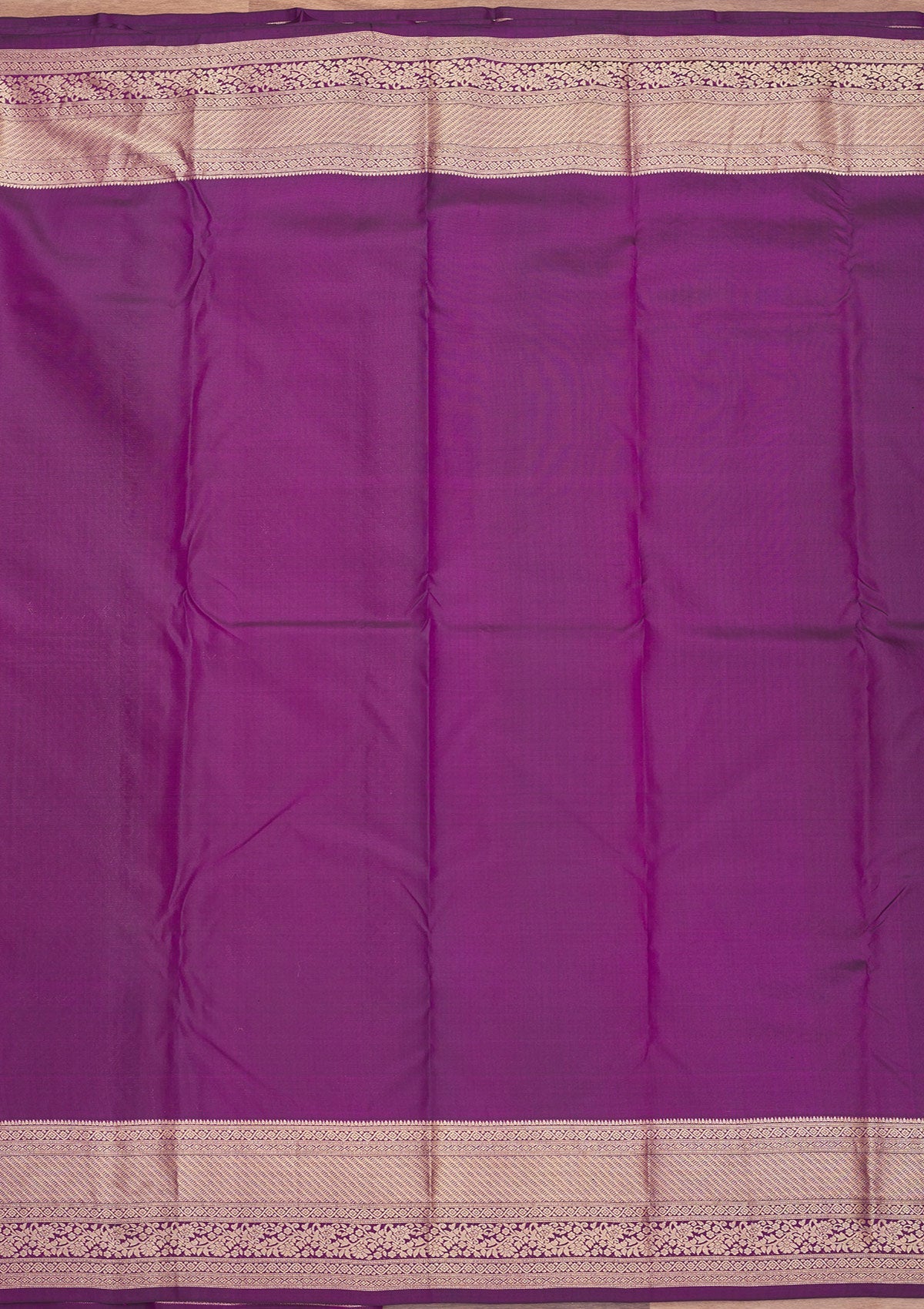 Purple Zariwork Pure Silk Saree