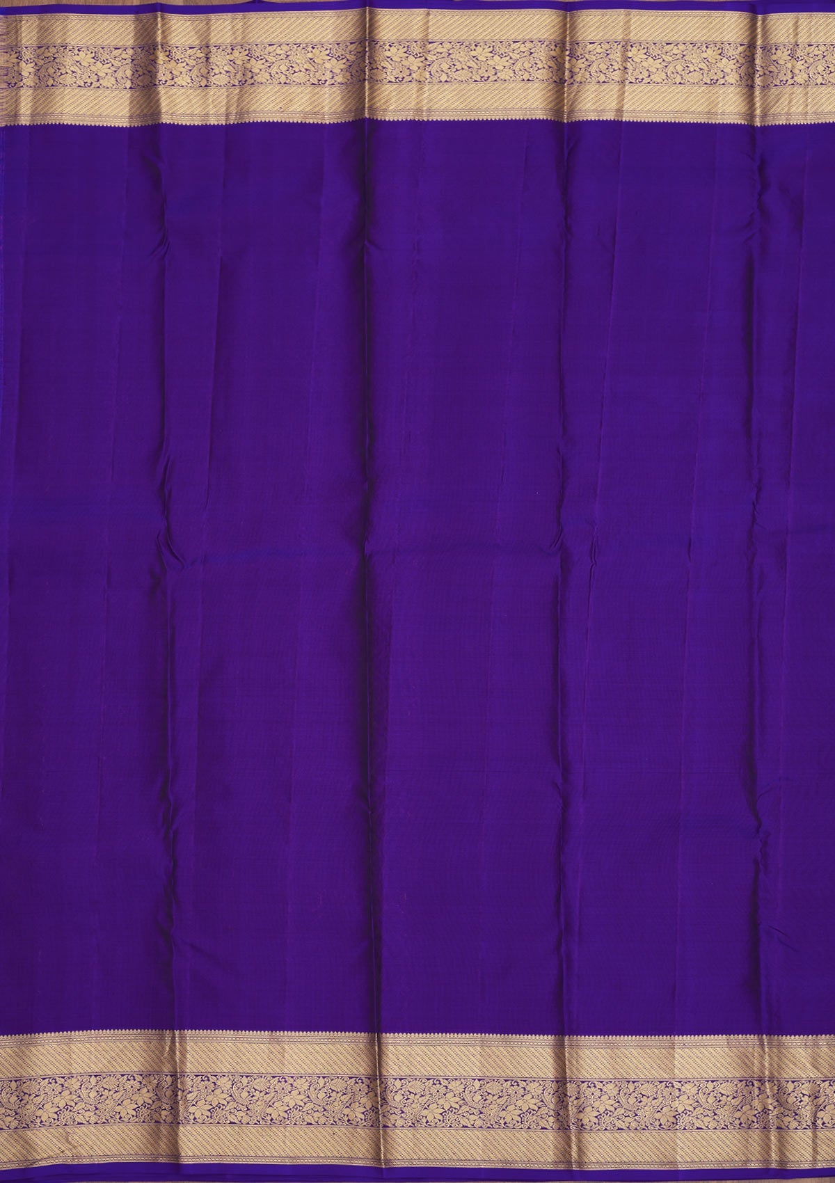 Purple Zariwork Pure Silk Saree-Koskii