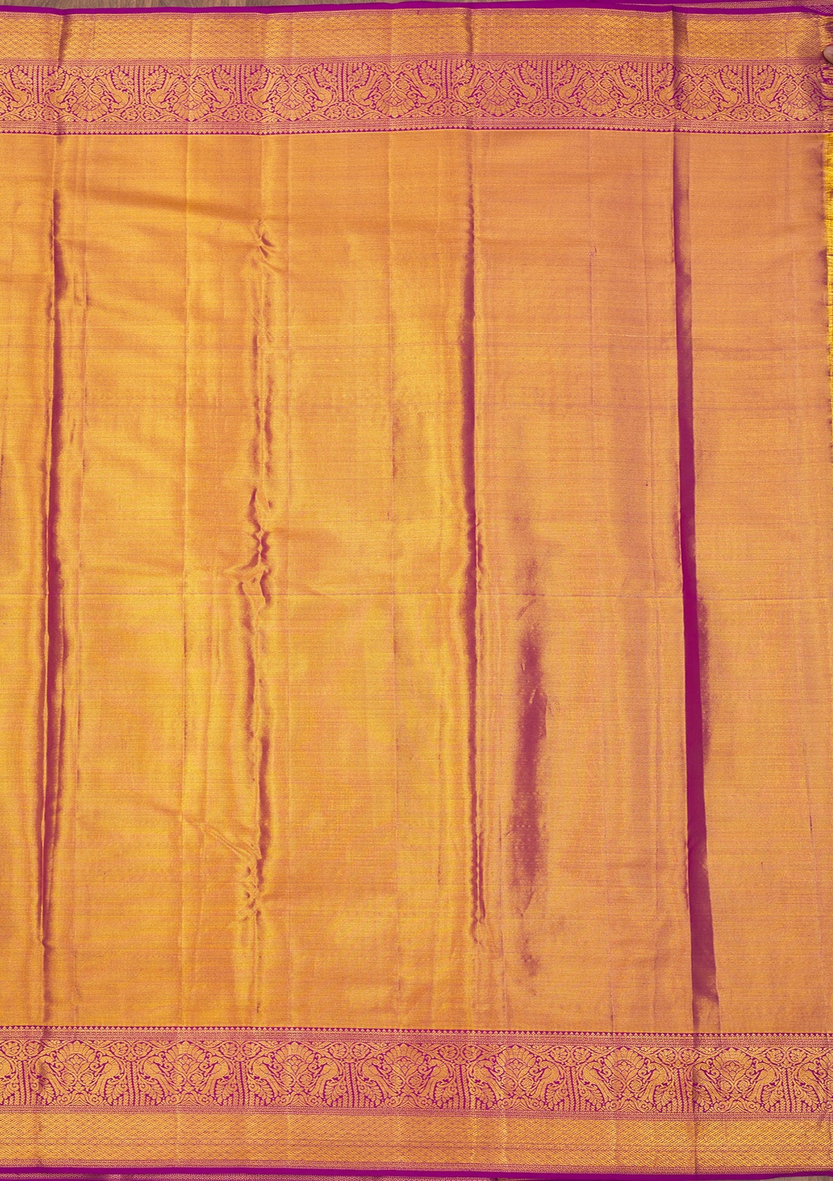 Purple Zariwork Pure Silk Saree-Koskii