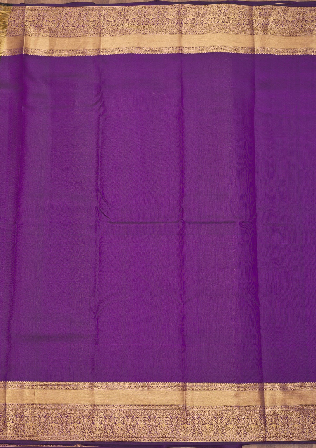 Purple Zariwork Pure Silk Saree