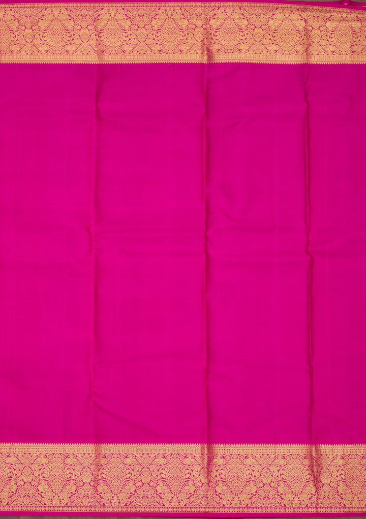 Purple Zariwork Pure Silk Saree