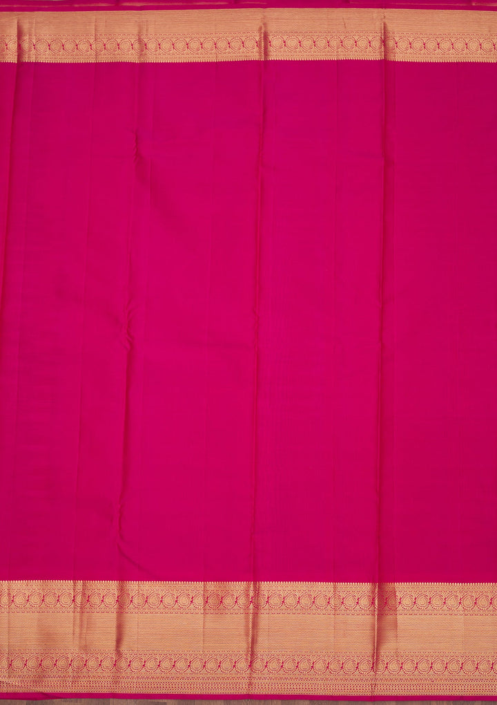Purple Zariwork Pure Silk Saree