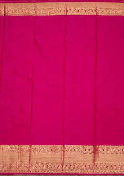 Purple Zariwork Pure Silk Saree