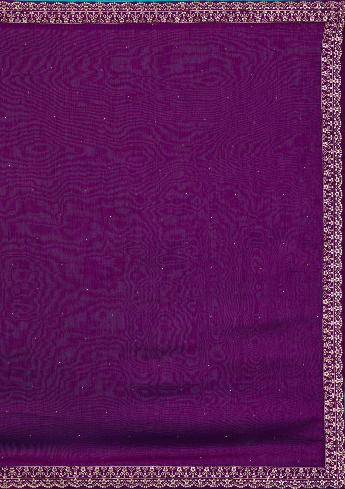 Buy Purple Zariwork Raw Silk Readymade Salwar Kameez - Koskii