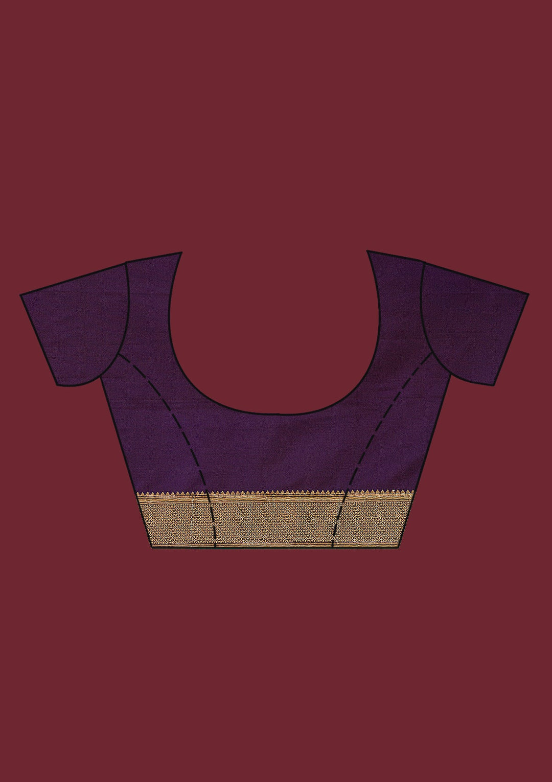 Rama Green Zariwork Georgette Saree